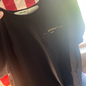 Off-White 2013 season black T-shirt
